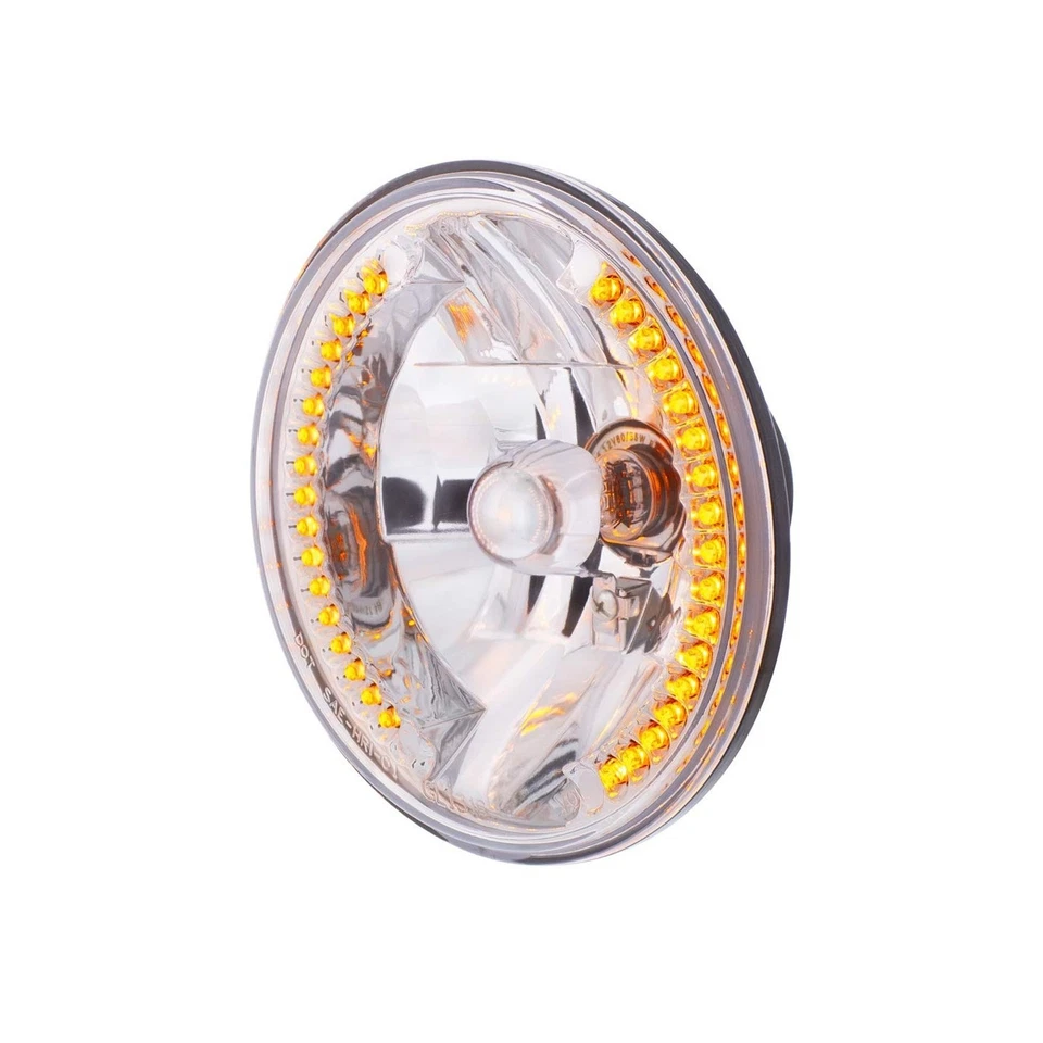 Faro Redondo 7", LED Ámbar, Reflector Reforzado, Antivibración Foto 4 de 4