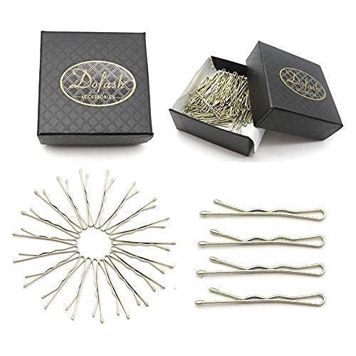 100Pcs Steel Bobby Pins 3.5cm Hair Clips for Women Strong Hold Hair Accessories