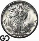1941-D Walking Liberty Half Dollar, Better Denver Issue, Solid Gem BU++