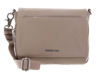 MANDARINA DUCK Mellow Leather Crossover Bag Umhängetasche Tasche Warm Taupe Neu