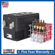 12V Portable Car Refrigerator Freezer for Camping ,33QT 30L Electric Cooler