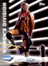 TEGAN NOX 2021 Topps WWE Women's Division Roster #R-47 Pro Wrestling Card