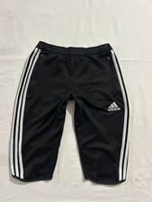 Y2k vintage adidas capris Black/White 3-Strip...