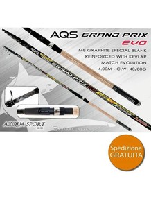 Canna Da Pesca Viper 4,50 Mt – 40/90g Carbonio Per Bombarda, Inglese, Mare E Lago, Impugnatura In Sughero EH
