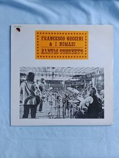 Francesco Guccini & I Nomadi ‎– Album Concerto - Italia - 1979 - EMI - 18460