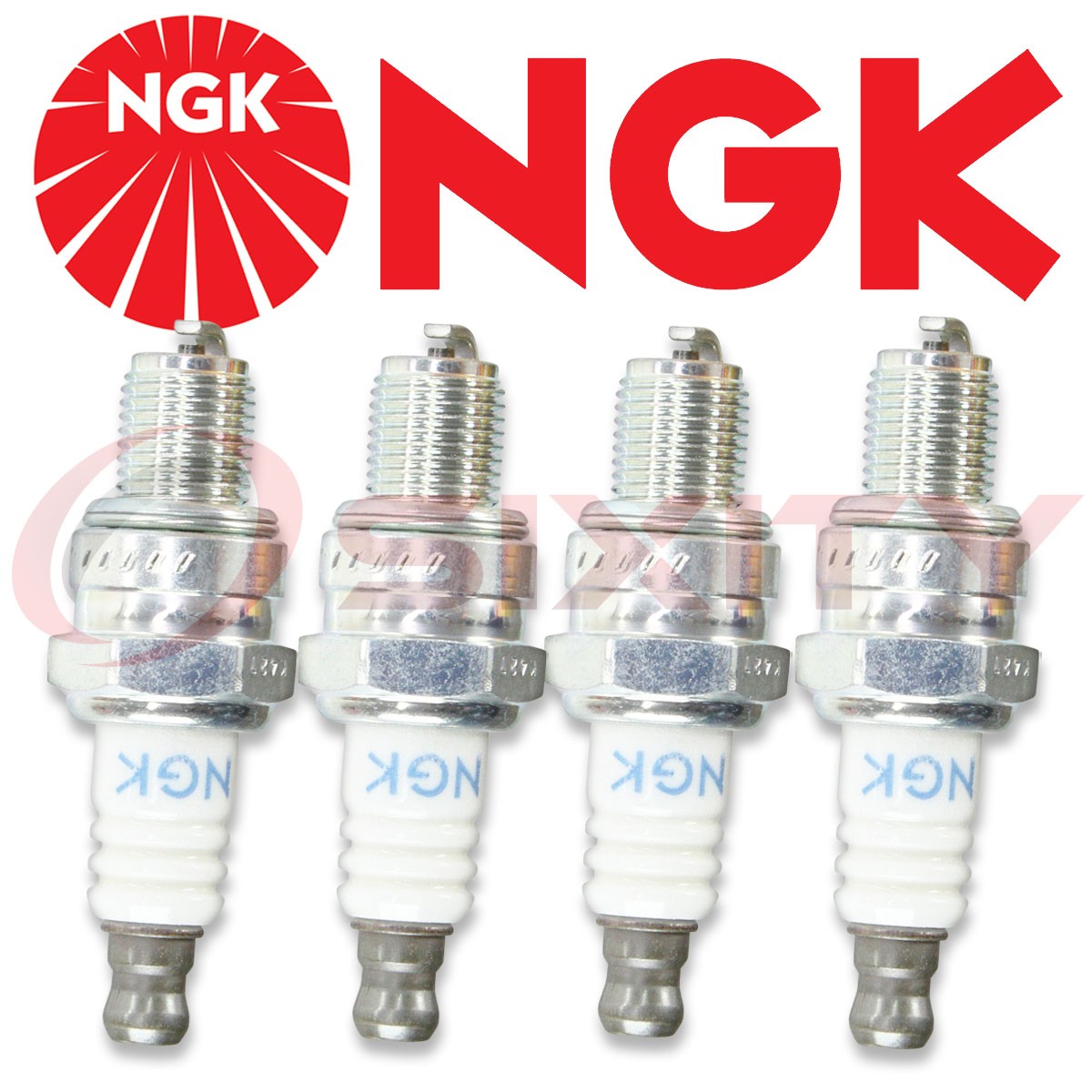 4 pc 4 x NGK Standard Plug Spark Plugs 3365 CMR6H Tune Up Kit Set qh