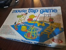 Vintage IDEAL Mouse Trap Board Game  boxed Not Sure If Complete