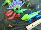 Mixed Lot Of 10 Toy Dinosaurs, Reptiles and Snakes — photo 4