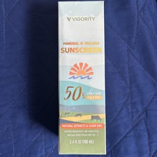 Natural SPF 50 Beef Tallow Zinc Oxide Sunscreen Cream Water-Resistant Sunblock