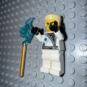 LEGO Ninjago Minifigure &mdash; Zane Techno Robe (njo099) &bull; Rebooted 70726