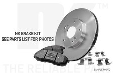 Bremsensatz Scheibenbremse NK 2995010013 für VW GOLF PLUS 5 5M1 521 PASSAT B6 6