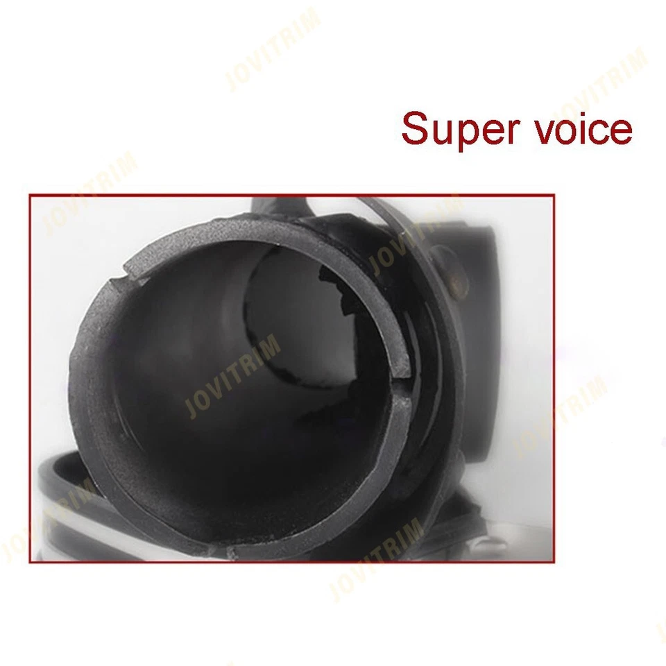 Left Three Outlet Universal Motorcycle Exhaust Mufflers Tail Pipe Tip Accessory Foto 3 de 4