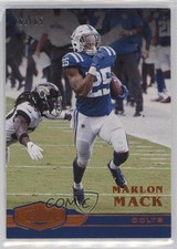 2020 Panini Plates & Patches Orange /65 Marlon Mack #79 2r8