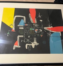 Joan Miro painting libre del sis Sentits VI