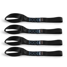 Borne Off-Road Soft Loop Tie-Down Straps  Black