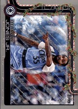 2025-26 Topps Holiday #H117 Derrick Jones Jr. Glitter Holiday