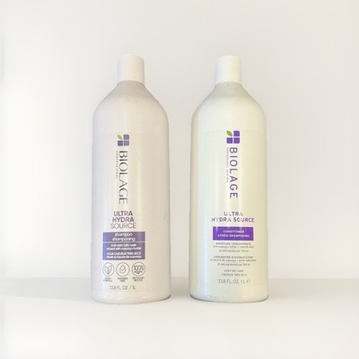Biolage Ultra Hydrasource Hydrating Shampoo & Conditioner Set 33.8 Oz