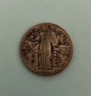 Standing Liberty Quarter 90% Silver Coin - No Date