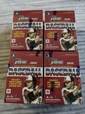 (4).    2025 Topps Heritage blasters 