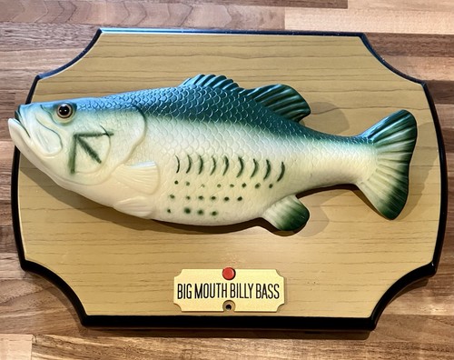 Big Mouth Billy Bass Gemmy Singing Fish 445403 - Tested