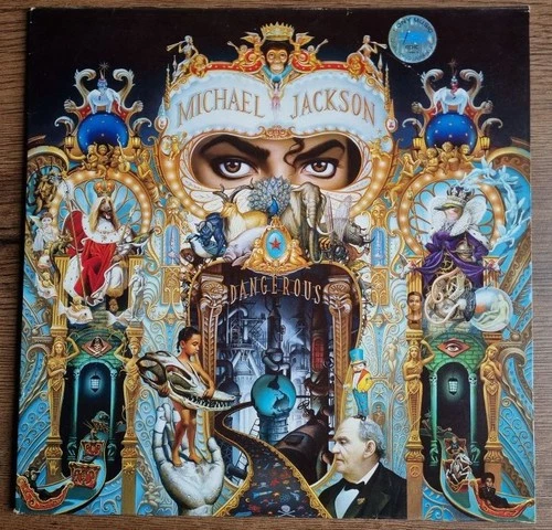 Michael Jackson - Dangerous -1991 1st Pressing 12" Double Vinyl Album LP