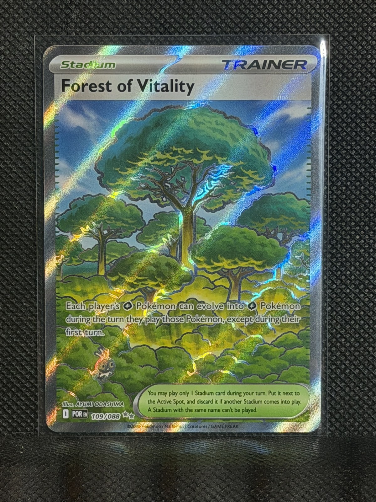 2026 Pokemon Perfect Order - Forest of Vitality #109 Ultra Rare Holo