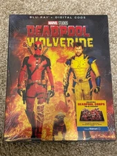 Deadpool & Wolverine (Blu-ray/Digital) WALMART EXCLUSIVE! BRAND NEW & SEALED!