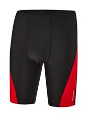 Boys Swim Jammers Youth Competitive Swim Team Large Regular Fit Black/Red