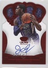 2013-14 Panini Preferred Crown Royale Red 18/25 Jason Thompson #168 Auto 1u6