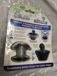 TubShroom  Ultra Revolutionary Bath Tub Drain Protector Hair Catcher