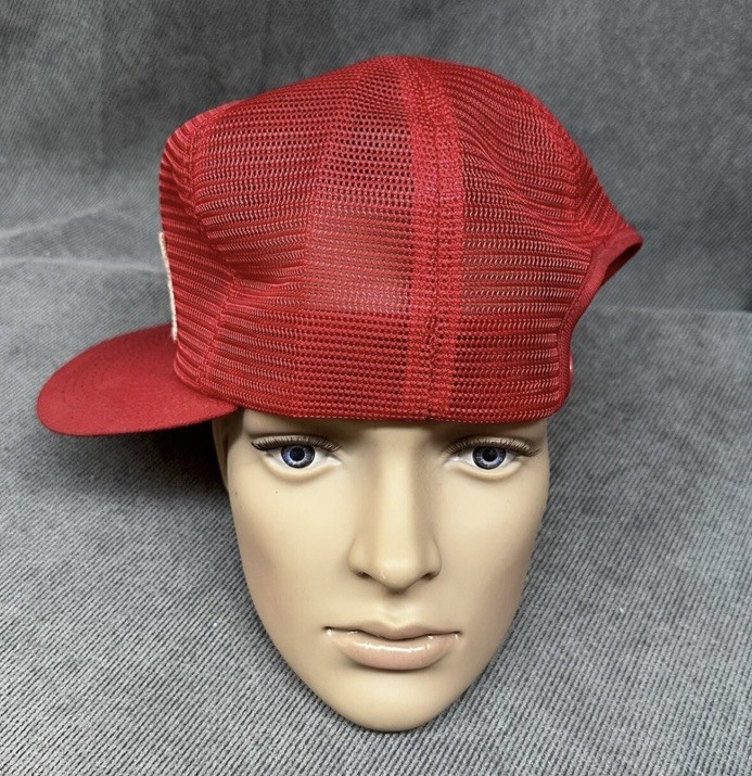 Vtg Moorman’s Patch All Mesh Snapback Trucker Hat… - image 4