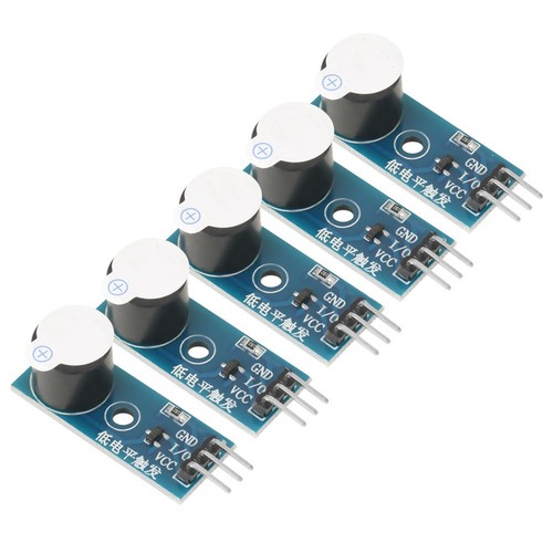 Buzzer Module With 9012 Transistor Active Alarm Module 3.8 * 1.3cm 5Pcs 3 Wire - Zdjęcie 6 z 7