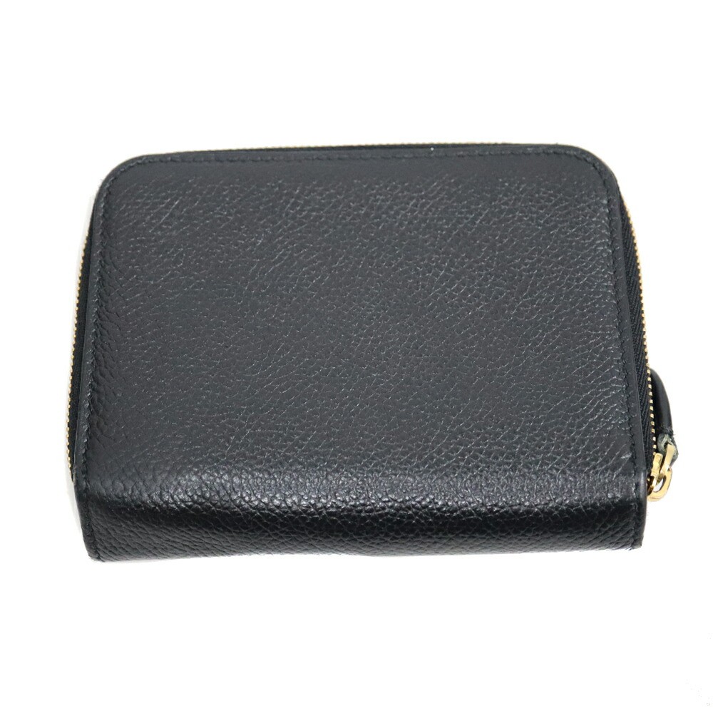 Balenciaga 650871 Compact Wallet Black Accessories Unisex