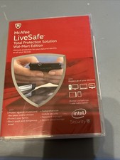 McAfee LiveSafe 2013 Rare Brand New Mac windows 8 Free Shipping