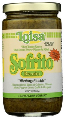 Loisa Cooking Sauce Sofrito Recaito 12 Oz Jar