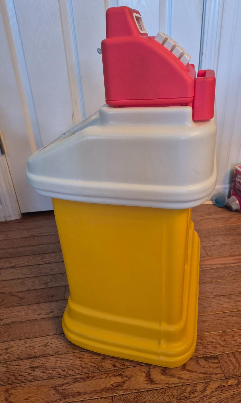 как выглядит Vintage Little Tikes Grocery Store Checkout Register Play Food фото