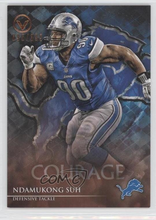 2014 Topps Valor Courage 95/399 Ndamukong Suh #94 0w8