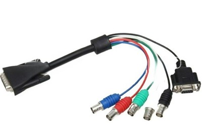 HDCI to 5BNC+DB9 For   HD camera control conversion line #bv