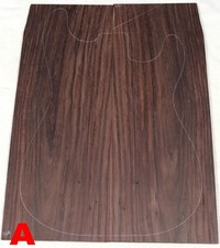 Figured Indian rosewood drop top / lam top fo...