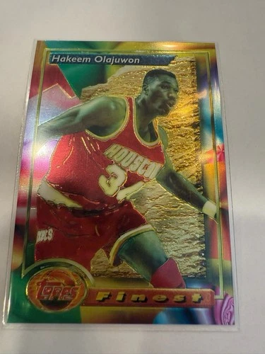 1993-94 Topps Finest - Hakeem Olajuwon #76 Refractor
