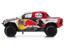 1/18 Toyota GR SKR HILUX T1+ Pickup Truck #200 Nasser Al-Attiyah - Mathieu