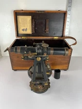Warren Knight Antique WK 39-B Transit Level Surveying Tool Original Wood Case