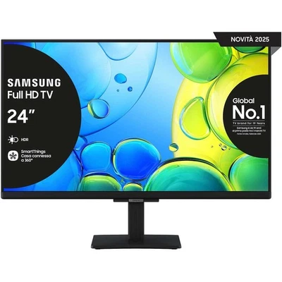 Samsung UE24F6000FUXZT TV LED 24" Full HD Smart TV Smart TV Wi-Fi Classe E Color - Immagine 1 di 4