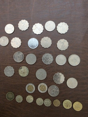 31 Hongkong Münzen Münze Geld Währung variiert $ und Jahre - Bild 4 von 5