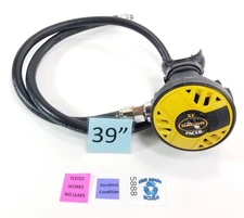 Dacor Pacer XP Vintage Octo Octopus 2nd Stage Regulator SCUBA Diving Yellow