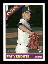 2015 Topps Heritage Athletics 560 Pat Venditte BXCP51