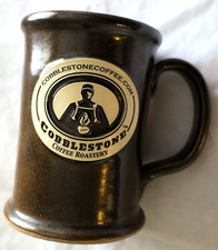 Cobblestone Coffee Roastery Made in USA Stoneware 16oz Sunset Mill Coffee Mug