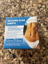 Silicone Scar Sheet 1.6"x60" Roll-1.5M Silicone Scar Tape for Surgical Scar NEW