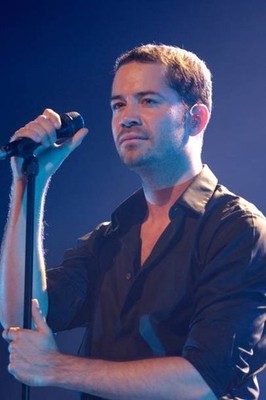French singer Emmanuel Moire performing live November 23rd 2007 Old Photo 4
