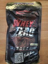 IronMaxx WHEY ZERO Vanille Protein Pulver Mhd 9/24 400g Beutel